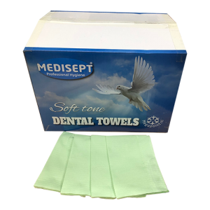 Dental towel doekje  -Table - Soft Tone - kleur groen